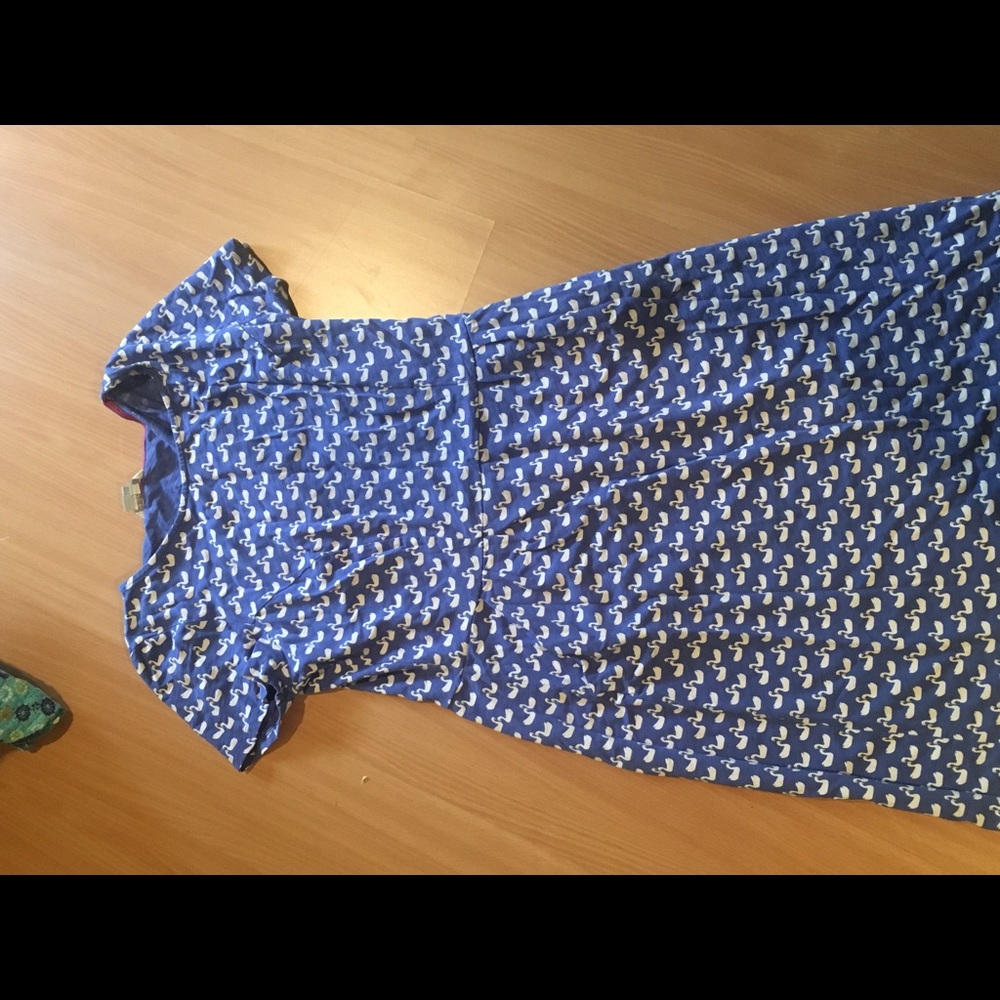 Cotton, knee length Boden dress